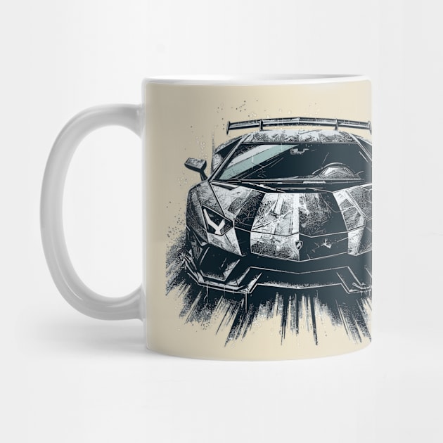 Lamborghini Aventador by Vehicles-Art